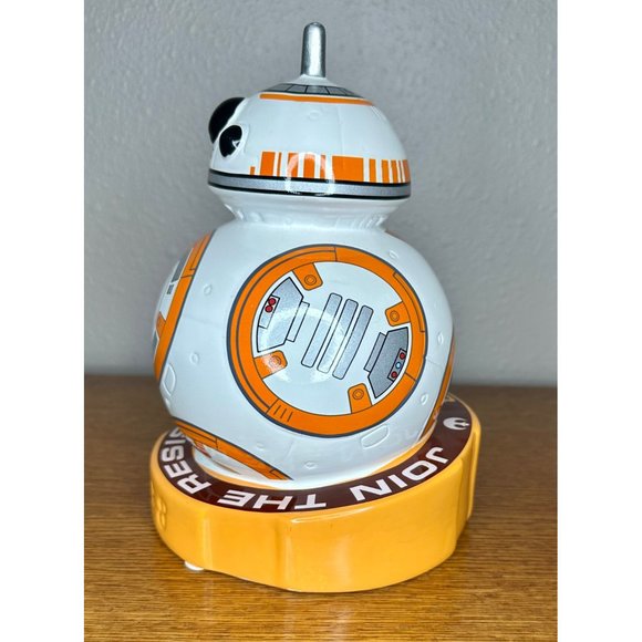 STAR WARS BB-8 DROID ROBOT CERAMIC COIN BANK - Picture 4 of 8